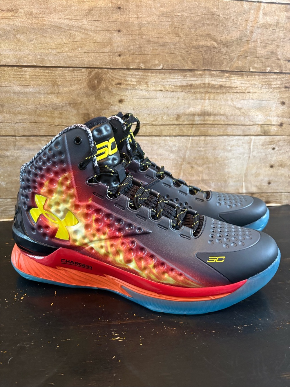 Under Armour Steph Curry 1 Retro Curry Jam 2024 Size 10.5 NBA JAM